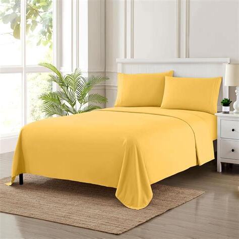 黃色床單
