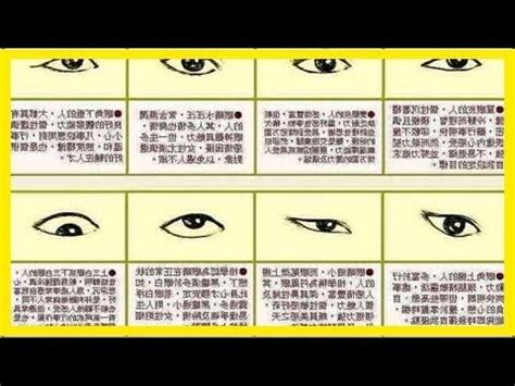 眼睛相學