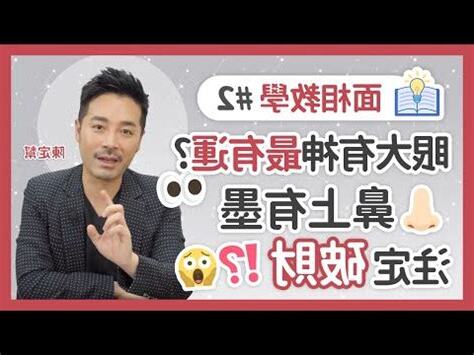 鼻頭有墨