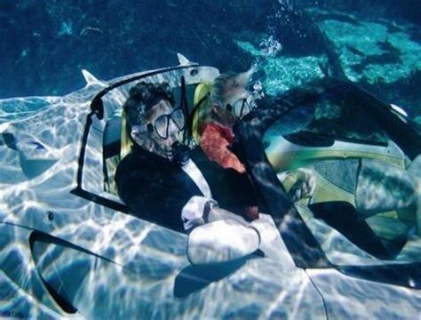 夢見在水上開車