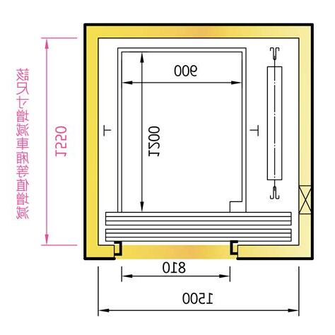 電梯平面圖電梯尺寸