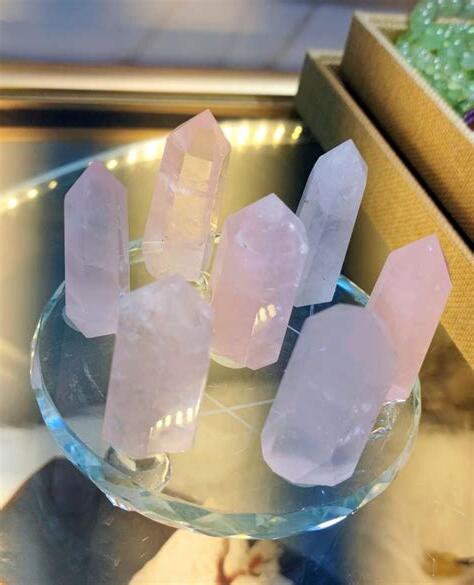 粉晶柱擺放位置