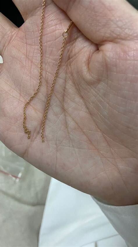 金項鍊斷掉
