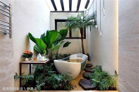浴室種植物