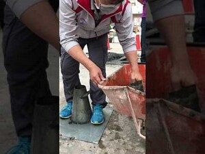 坍度試驗步驟