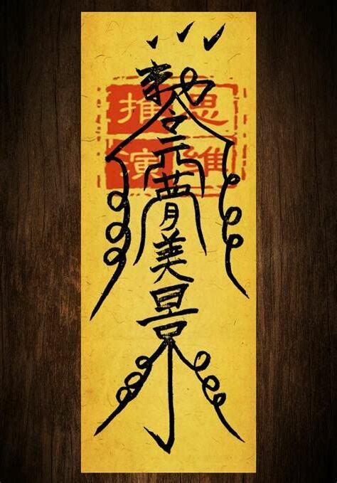 被下符咒