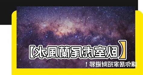 虎尾蘭風水卧室