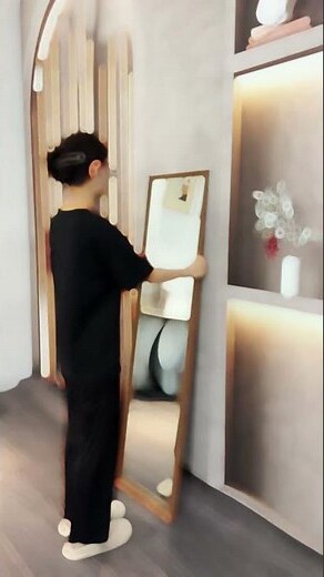 房間全身鏡擺放