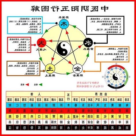 五行表