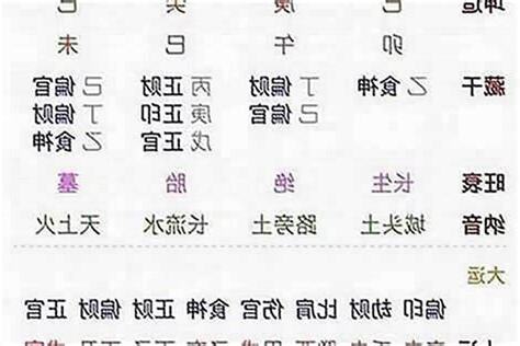 八字元辰