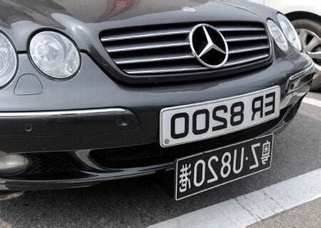 車牌6個數字