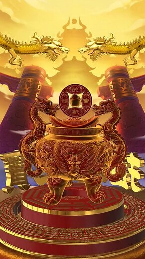 招財背景圖
