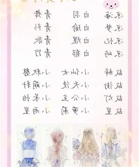 女微信名