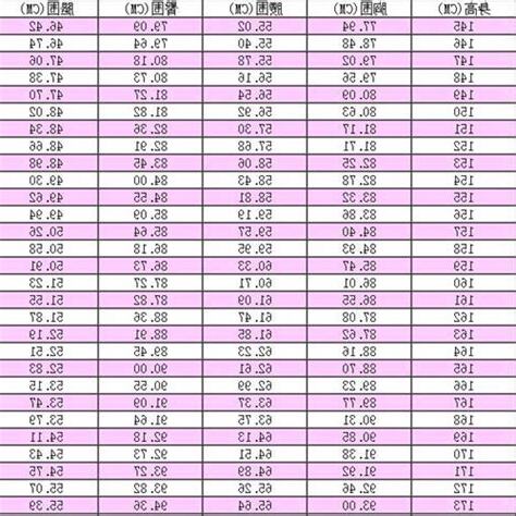 標準三圍
