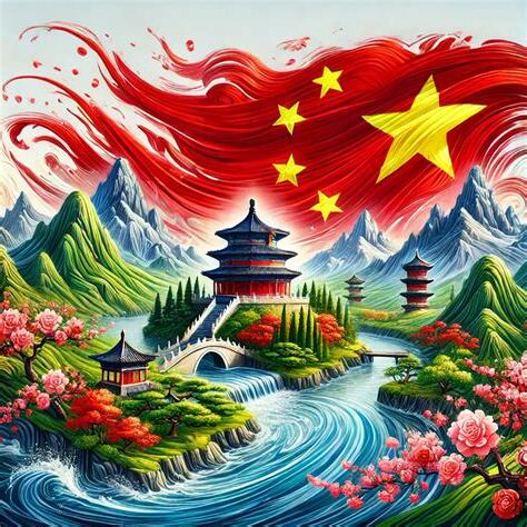 中國國旗紅色象徵
