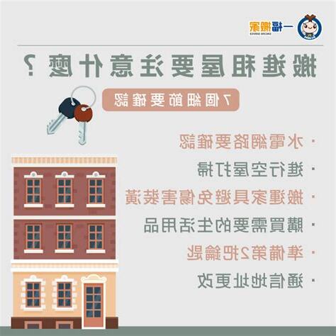 搬進租屋要注意什麼