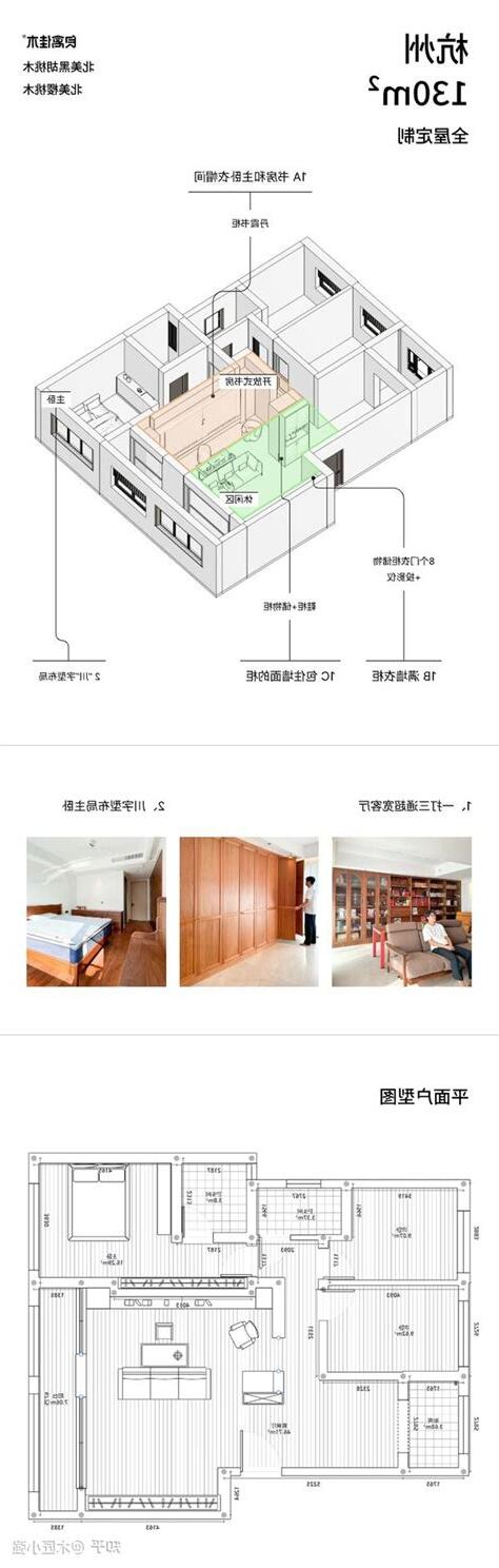 川字型格局