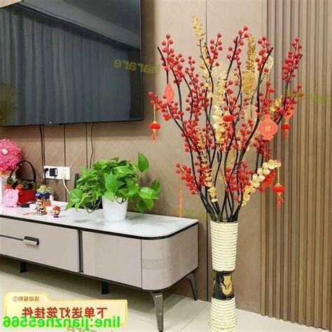 客廳放假花