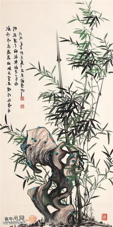 國畫竹畫