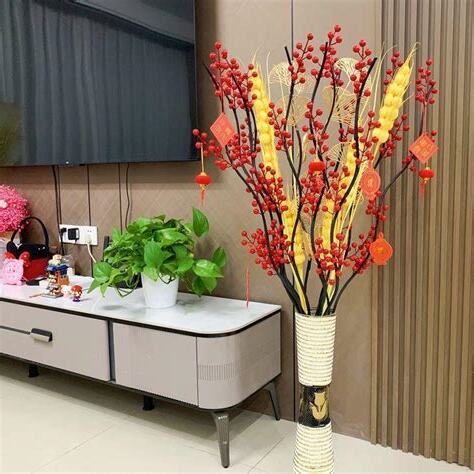 客廳放假花