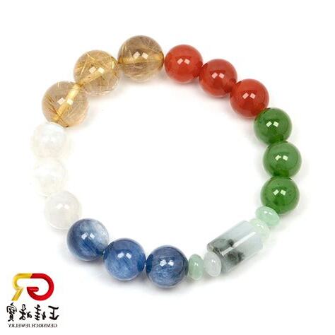 金髮晶五行