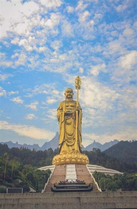 安徽九華山地藏王菩薩