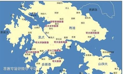 香港地區方位