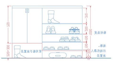 鞋櫃寬度