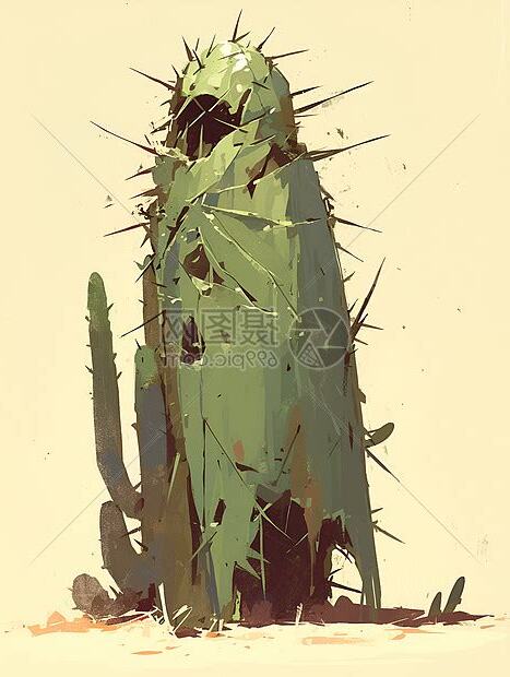 仙人掌枯萎