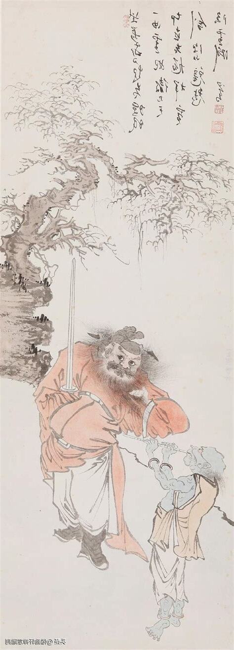 鍾馗擺放