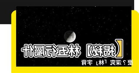林屬五行