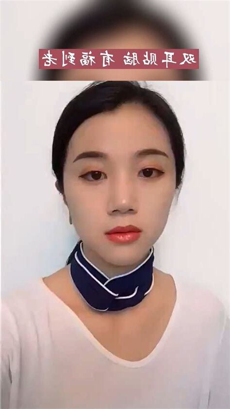 正面看不到耳朵的人