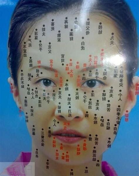 臉長痣