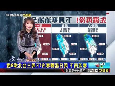 東森新聞氣象報告