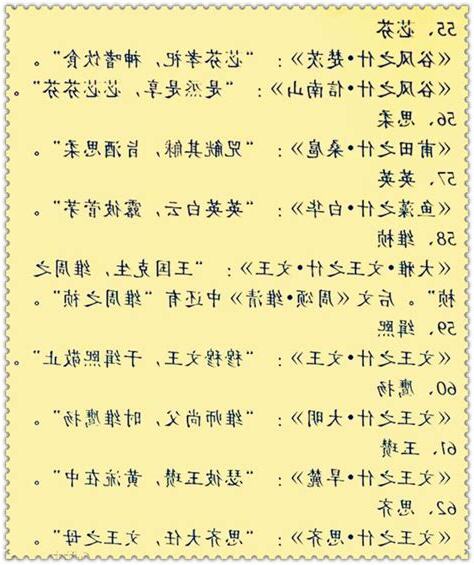 古詩取名