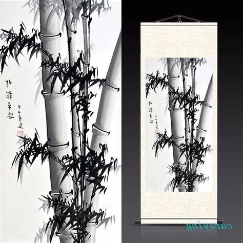 竹子畫風水