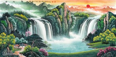 山水画风水