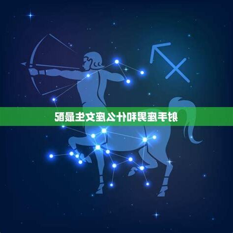 射手座和什麼星座最配
