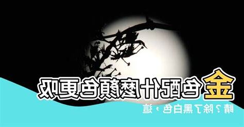 金配什麼顏色