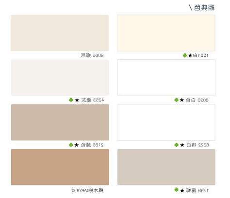 裝潢油漆顏色