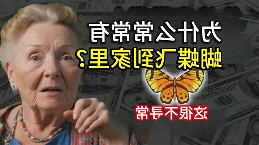 蝴蝶飞进家里代表什么