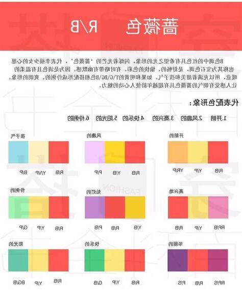 紅色配什麼顏色