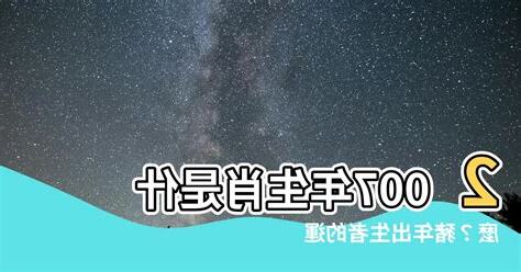 2007屬什麼