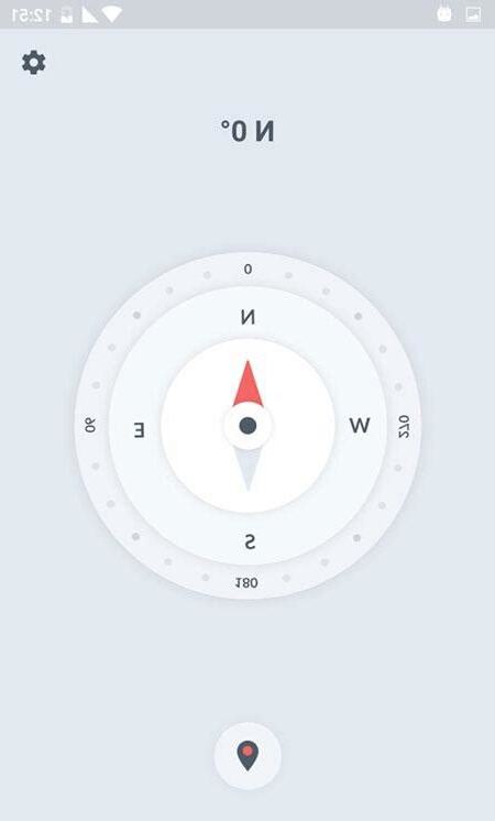 手機內建指南針