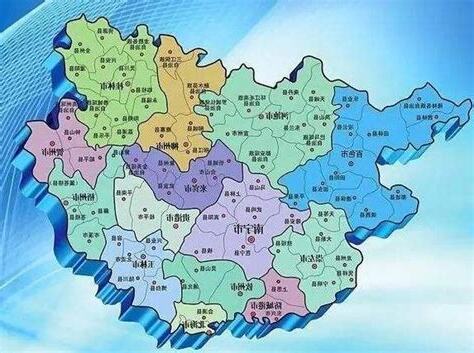 廣西南寧地圖