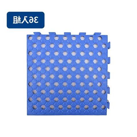 藍色地墊