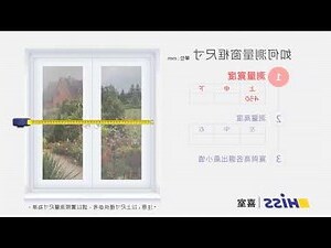 窗戶尺寸表