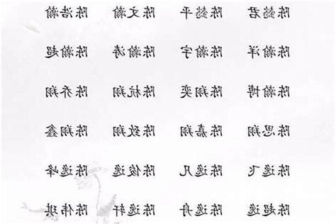 陳姓取名