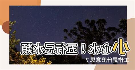 忌水類