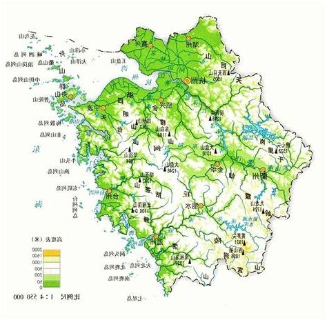 浙江地形
